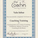 יוסף ענבר - צעדים לאושר. תעודה 2