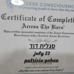 סגלית דוד - הדלת אל האושר - טיפולים בשיטת המקור באזור השפלה ובאונליין - תעודה 2