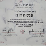 סגלית דוד - הדלת אל האושר - טיפולים בשיטת המקור באזור השפלה ובאונליין - תעודה 4