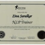 זיוה סרלקר - טיפול רגשי בגישת NLP ודמיון מודרך - תעודה 6