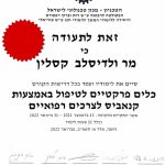 ולדיסלב קסלין – טיפול רגשי בפסיכותרפיה - CBT וביו-פידבק - תמונה 11