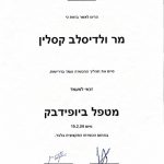 ולדיסלב קסלין – טיפול רגשי בפסיכותרפיה - CBT וביו-פידבק - תמונה 7