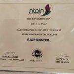 בלה בלור פז - טיפול רגשי ופסיכותרפיה - תעודה 4