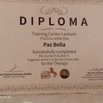 בלה בלור פז - טיפול רגשי ופסיכותרפיה - תעודה 8