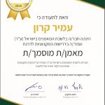 עמיר קרון - חתירה להצלחה - תמונה 2