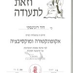 דוד רוגינסקי - דיקור סיני ושיאצו, מורה לטאי-צ'י וצ'י-גונג בבנימינה - תמונה 2